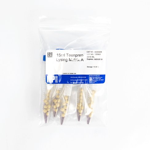 Lysing matrix a 15 ml tube 5x15mL Tubes
