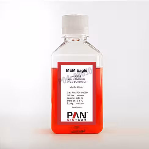 Mem eagle avec ebss sans l-glutamine avec nahco3 500 ml