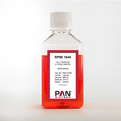 Rpmi 1640 avec l-glutamine 2.0 g/l nahco3 500 ml