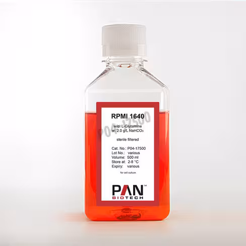 Rpmi 1640 sans l-glutamine avec 2,0g/l nahco3 500 ml