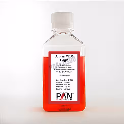 Alpha mem eagle avec l-glutamine ribonucleosides deoxyribonu 500 ml