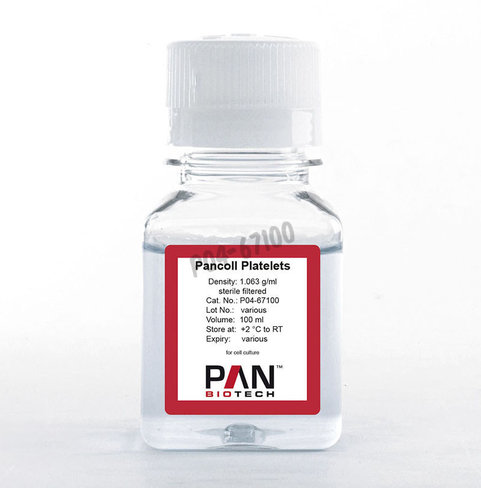 Pancoll plaquettes densite 1.063g/l 100 ml