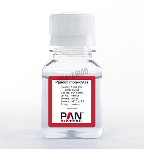 Pancoll monocytes 1.068g/ml 100 ml