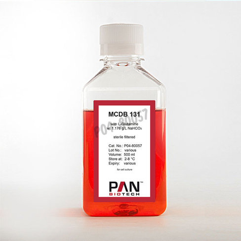 Mcdb 131 sans l-glutamine avec 1.176 g/l nahco3 500 ml