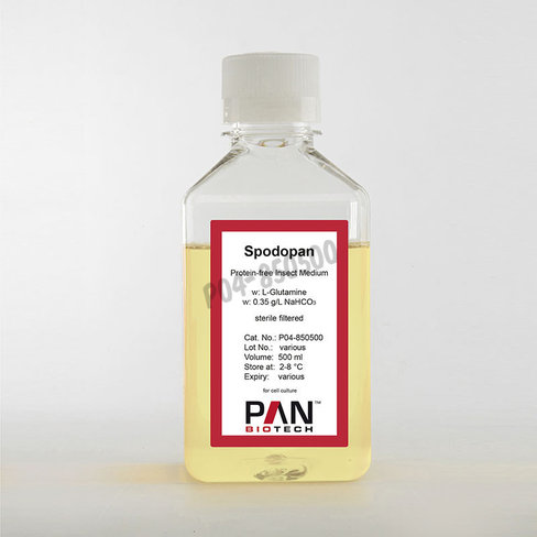 Spodopan milieu specifique cellules d insectes glutamine 500 ml
