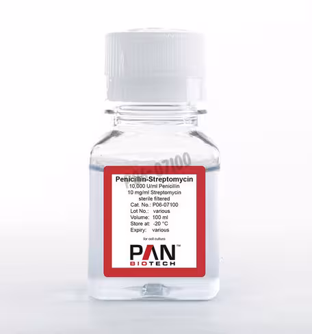 Penicilline/streptomycine 10 000 u pen/ml 100X -