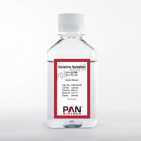 Gelatine solution 0.1% dans pbs 500 ml