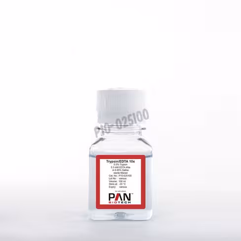 Trypsin (10x) 0.5%/5.3mm edta 4na dans 0.85% saline 100 ml