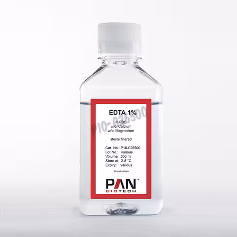Edta 1% (versene) dans pbs sans ca et mg 500 ml