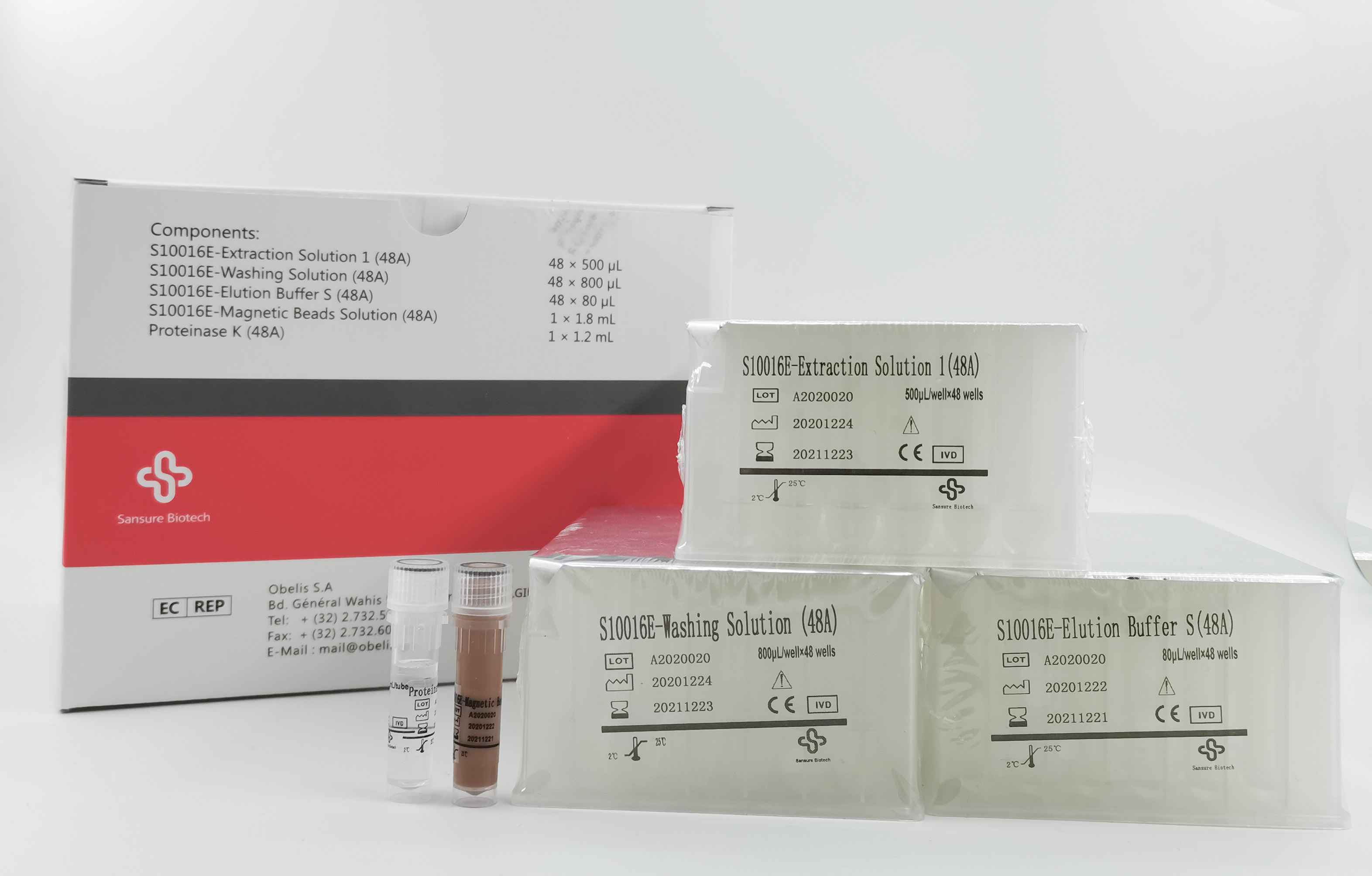 Kit d'extraction-purification d'acides nucléiques(48 tests)