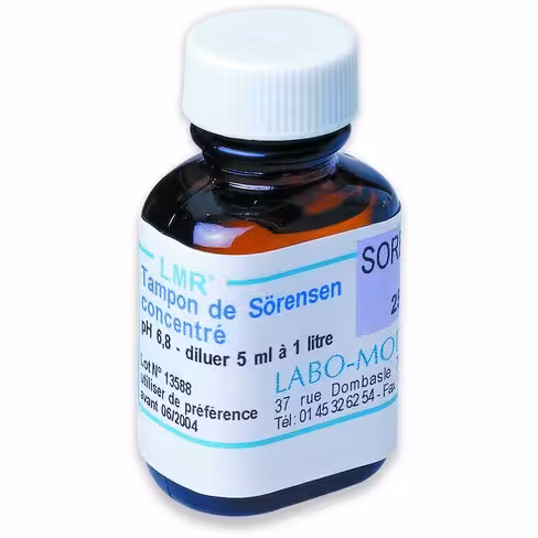 Solution tampon SORENSEN pH 7,0, le coffret de 5 x 25 mL x1