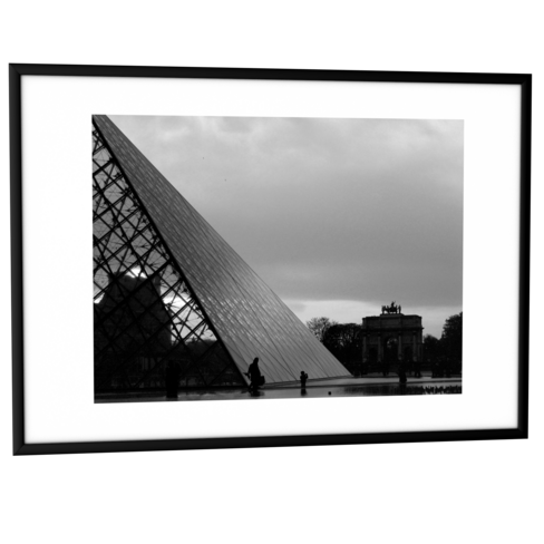 Cadre de décoration A3 - noir - lot de 6