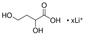 (+/-)-2,4-dihydroxybutyric acid lithium salt, sup à = 95.0% (gc)50 mg