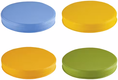 Galette multicolore - lot de 8