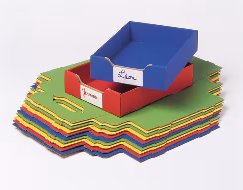 Casiers en carton - lot de 12