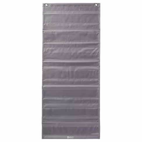 Pochette murale double face - lot de 4