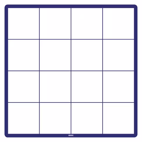Grand tableau à double entrée magnétiques - lot de 2