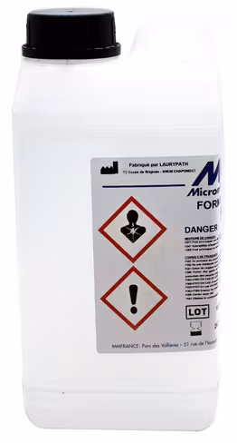 Formol tamponné 4 % M/V ou 10 % V/V - Prêt à l emploi - LAURYPATH