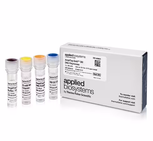 Amplitaq gold 360 dna polymerase-250 units 250 unités
