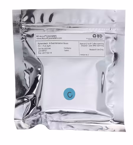 Spherotech 8-peak validation beads (fl1 - fl3) 1 x 4mL