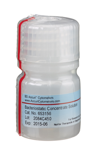 X10 bd accuri(r) bacteriostatic concentrate soluti 1 test