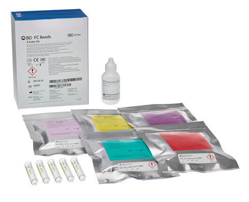 Kit fc beads 5-color ce/ivd 1 x 5 tests