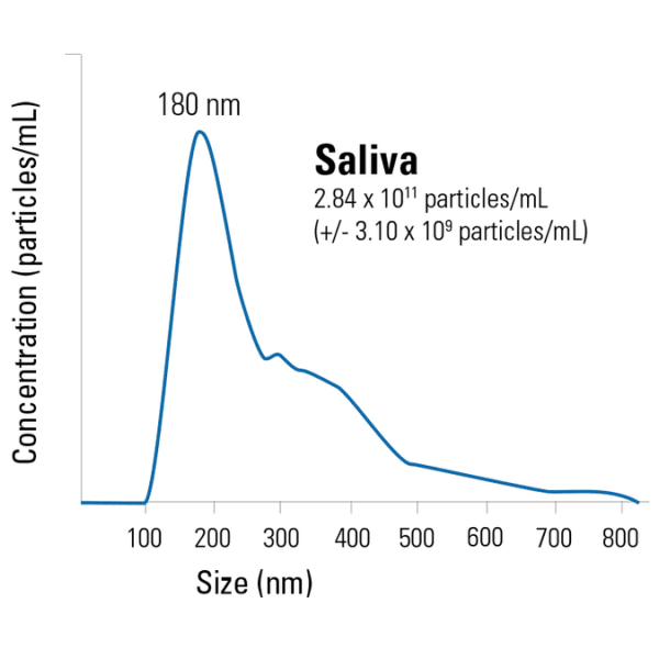 Purified exosomes from human saliva (healthy donors) 25 µg 25 µg