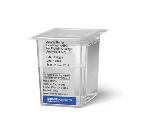Anode buffer container (abc) for 3500 series systems for protein quality analysis-4 containers