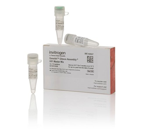Geneart gibson assembly hifi master mix-10 réactions