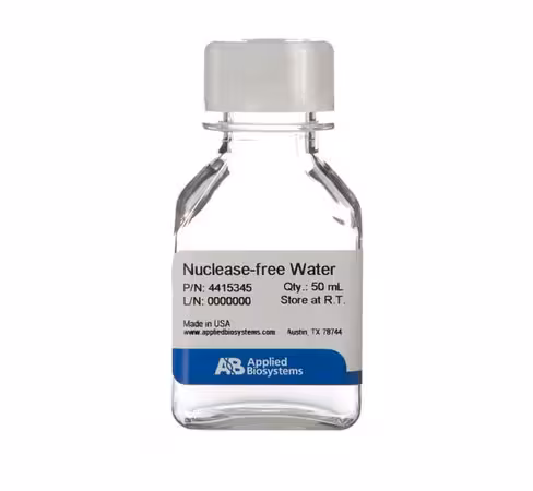 Nuclease-free water (not depc-treated)-10 x 50 ml