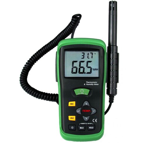 Thermomètre - Hygromètre digital - Ambiant + Thermomètre Type K x1