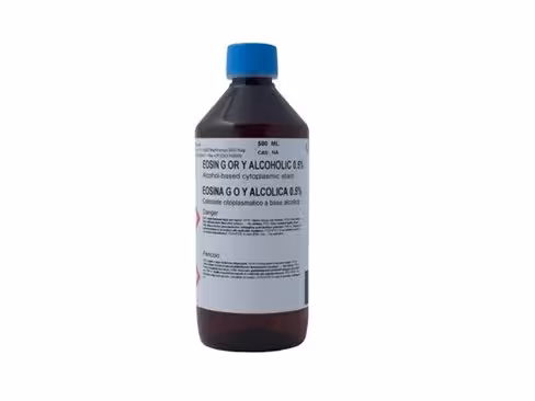 Eosine G ou Y solution alcoolique 0,5% DIAPATH 0,5 l x 6