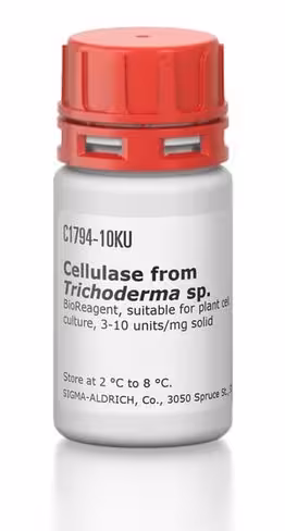 Cellulase from trichoderma species 10 KU
