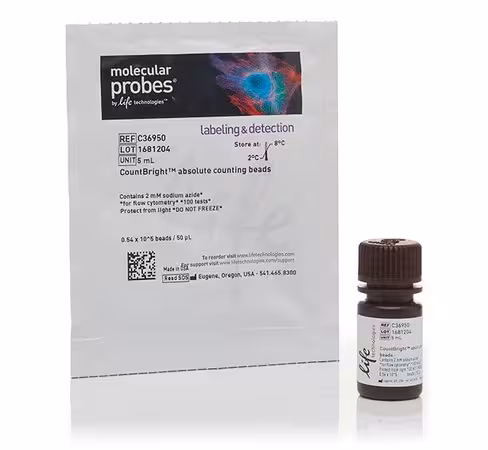 Countbright absolute counting beads, for flow cytometry-5 ml