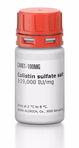 Colistin sulfate salt 19,000 IU/mg, 1 g