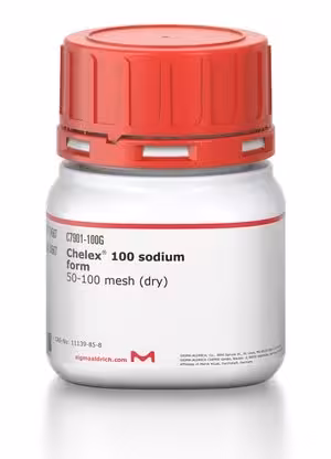 Chelex 100 sodium form 50-100 mesh (dry), 50 g