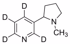 (+/-)-nicotine-d4 solution, 100 mug/ml in acetonitrile, ampule of 1 ml, certified reference material, cerilliant(r)