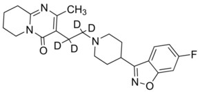 Risperidone-d4 solution, 100 mug/ml in methanol, ampule of 1 ml, certified reference material, cerilliant(r) 1 ampoule