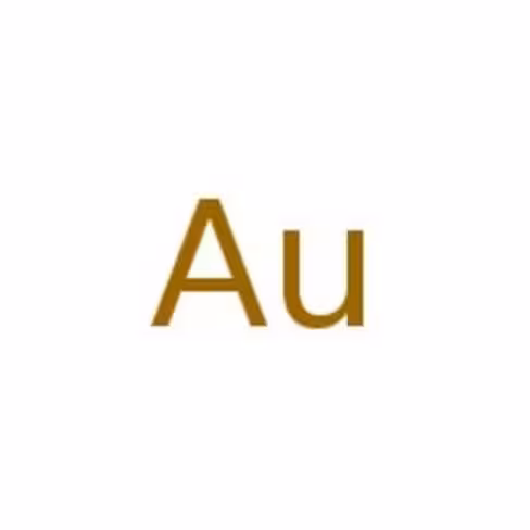Gold standard solution for AAS 1 mg/ml Au in 10-20% HCl 500 mL