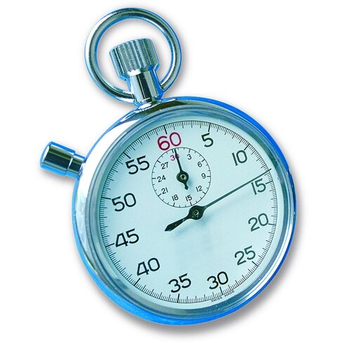 Chronomètre mécanique - START/STOP/START - Temps d'addition 30 min au 1/5e x 1