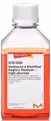 Dmem high medium,w/ l-glut. 1 L