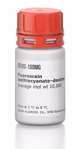 Fluorescein isothiocyanate dextran av 250 mg