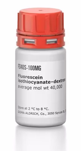 Fluorescein isothiocyanate dextran av 250 mg