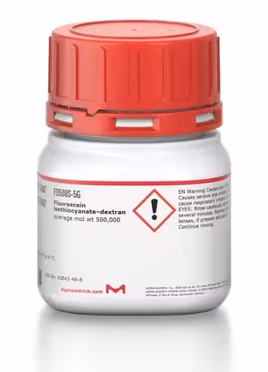 Fluorescein isothiocyanate dextran av. 250 mg