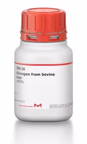 Glycogen from bovine liver 85%, 1 g