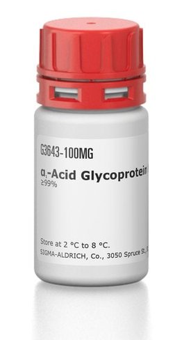 alpha1-Acid Glycoprotein from bovine plasma 99%, 25 mg