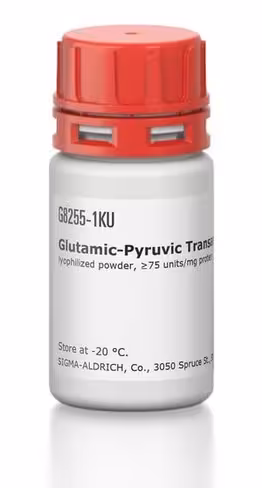 Glutamic-pyruvic transaminase from 1 KU