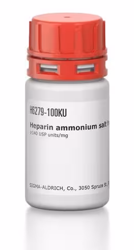 Heparin ammonium from porcine intestina 100 KU