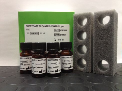 Substrate Elevated Control Lyo 6x2 mL