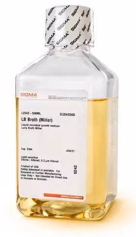 Lb broth (miller) liquid microbial 500 ml